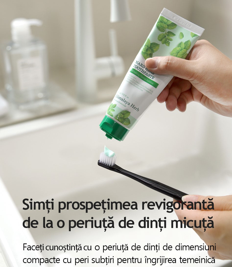 Nard Himalaya Herb Periuta de dinti Compact 2 Step 20 buc