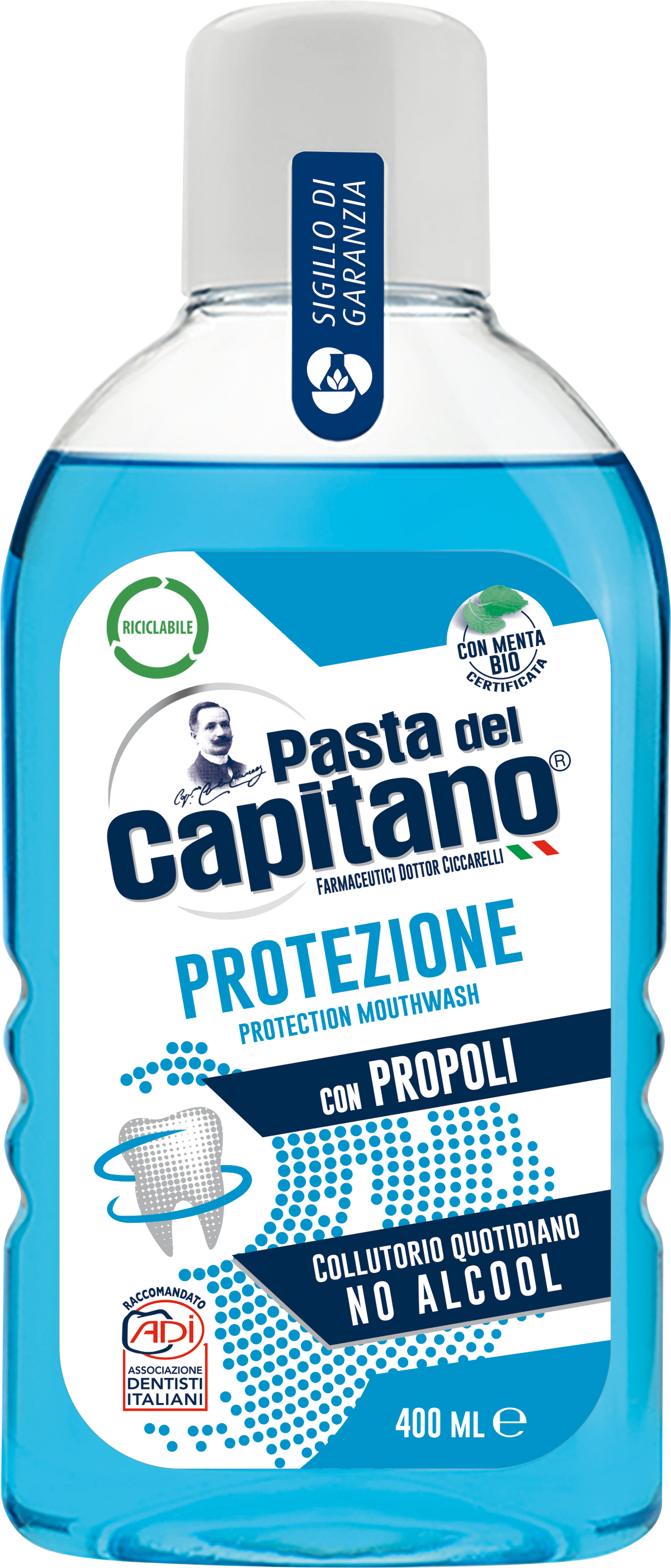 Apa de gura pentru protectie 400 ml- Del Capitano