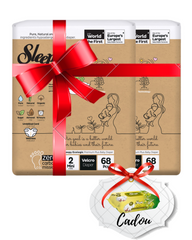 PACHET PROMO- 2x”Scutece pentru bebeluși Sleepy Ecologic Double. mărimea 2”