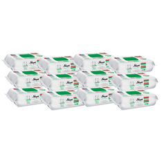 PACHET PROMO - 12 x Servetele Umede Sleepy Easy Clean Multisuprafete WHITE SOAP, 100 Buc