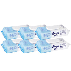 Servetele umede pentru bebelusi Sleepy Aqua Care, 6 x 50 bucati – Pachet Promotional