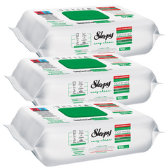 PACHET PROMO - 3x Servetele Umede Sleepy Easy Clean WHITE SOAP Multisuprafete, 100 Buc