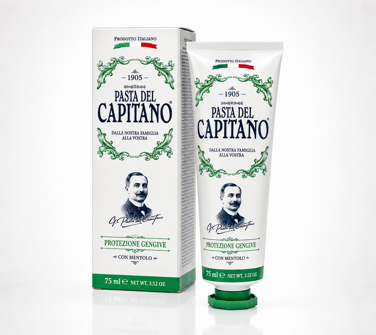 Pasta de dinti cu plante naturale 75 ml- Pasta Del Capitano 1905