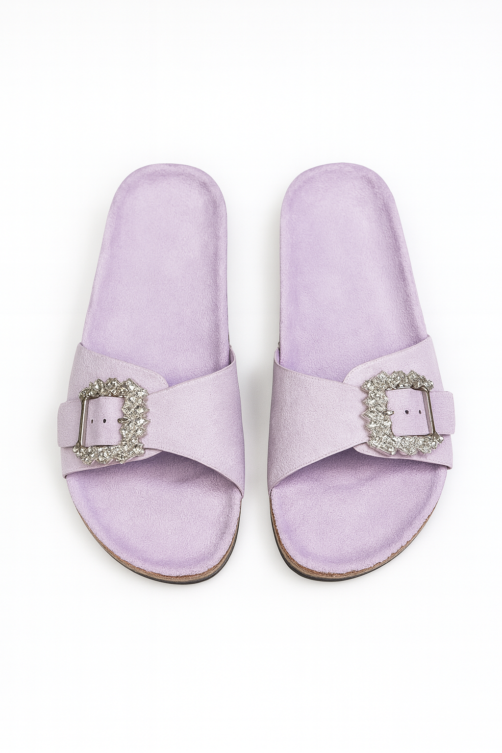 Papuci Dama LILA Velvet Diamond – Cataramă Strălucitoare & Talpă Comfort- marimea 36