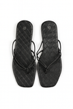 Sandale Dama Minimal – Barete Fine & Talpă Matlasată- negru- marimea 36