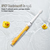 Periuta de dinti electrica pentru copii, JTF Sonic, J20C (4 capete de periuta, cablu de incarcare), Galben