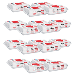 PACHET PROMO - 18 x Servetele Umede Sleepy Easy Clean Multisuprafete Cherry Blossom, 100 Buc