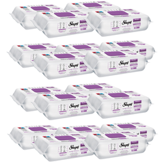 PACHET PROMO - 18 x Servetele Umede Sleepy Easy Clean Multisuprafete Orchid Garden, 100 Buc