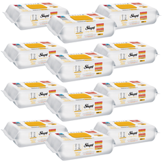 PACHET PROMO - 12 x Servetele Umede Sleepy Easy Clean Multisuprafete Herbal Soap Additive, 100 Buc