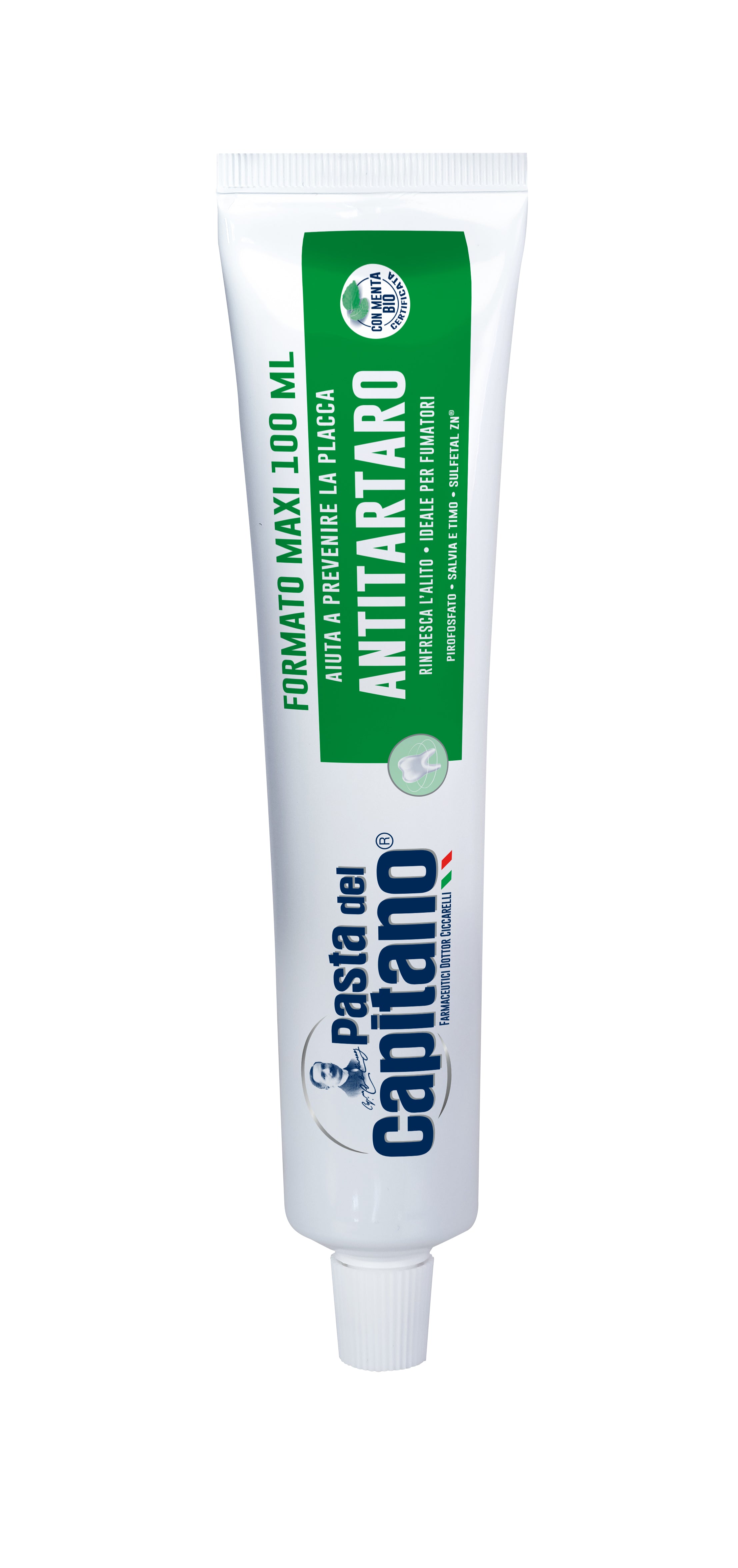 Pasta de dinti antitartru MAXI 100 ml- Pasta Del Capitano
