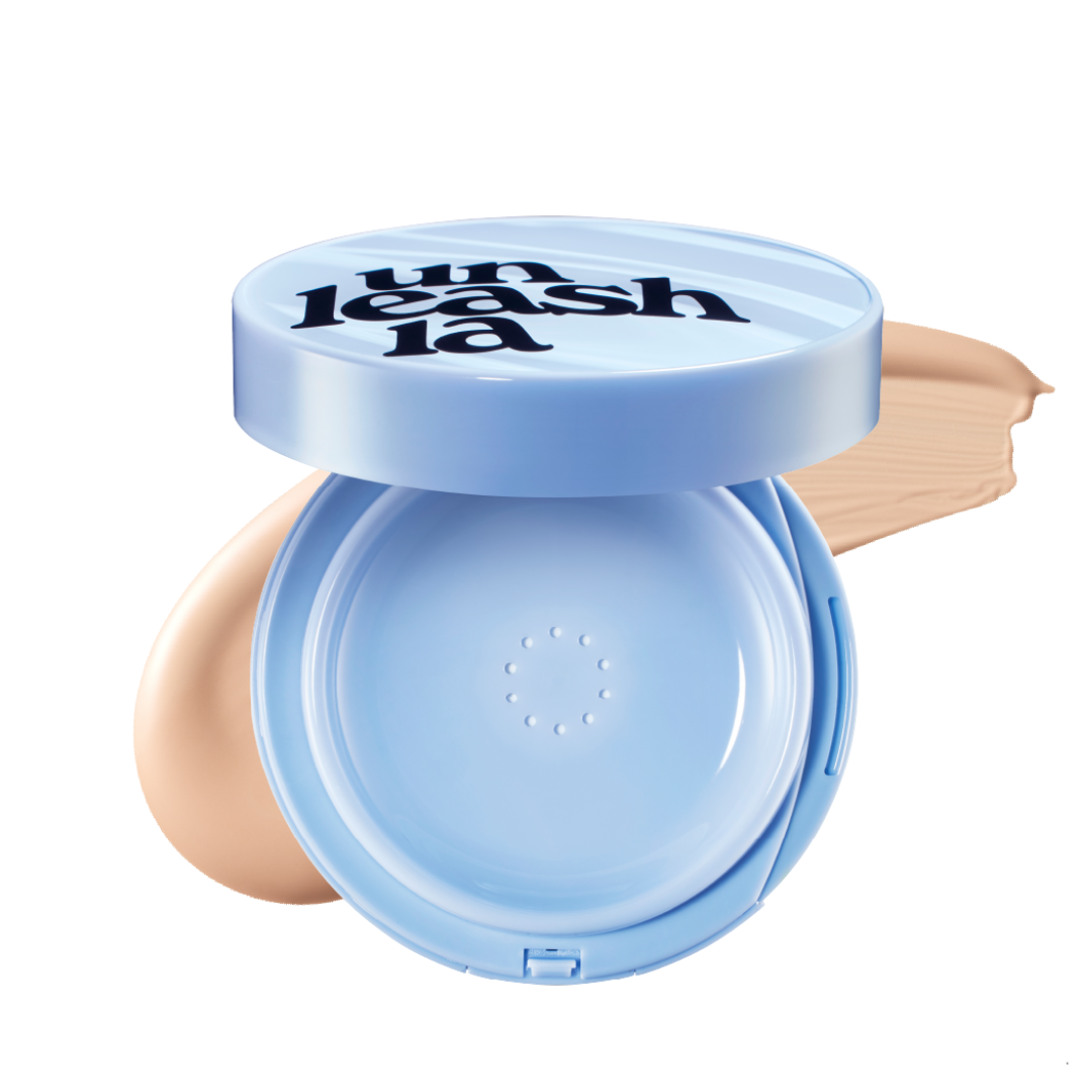 Unleashia Fond de ten Blue Cushion cu SPF40+ 21C Baby Cheek, 15g