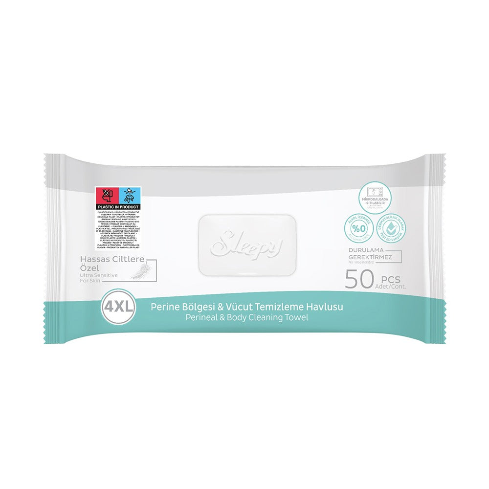 Prosoape umede SLEEPY PERIANAL 4XL, 50 buc