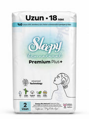 Absorbante Long (2pic) SLEEPY BIO NATURAL PREMIUM - 18buc