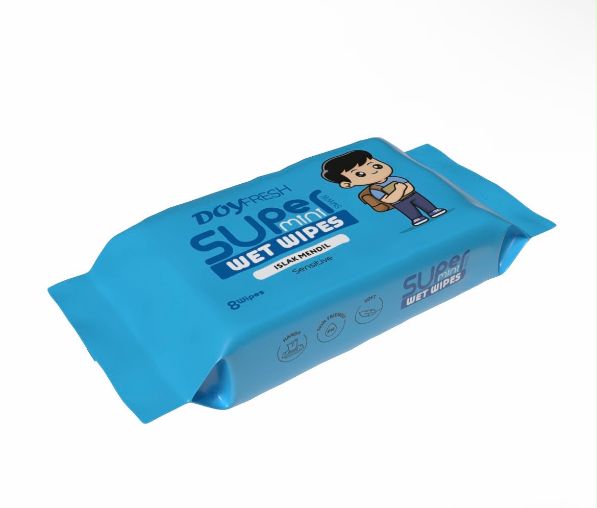 MINI Servetele umede buzunar DOYFRESH BLUE 8x8buc