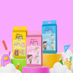 6x MINI Servetele umede buzunar DOYFRESH MIX (2xPINK+ 2xYELLOW + 2xBLUE) 8x8buc