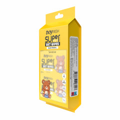 6x MINI Servetele umede buzunar DOYFRESH YELLOW 8x8buc