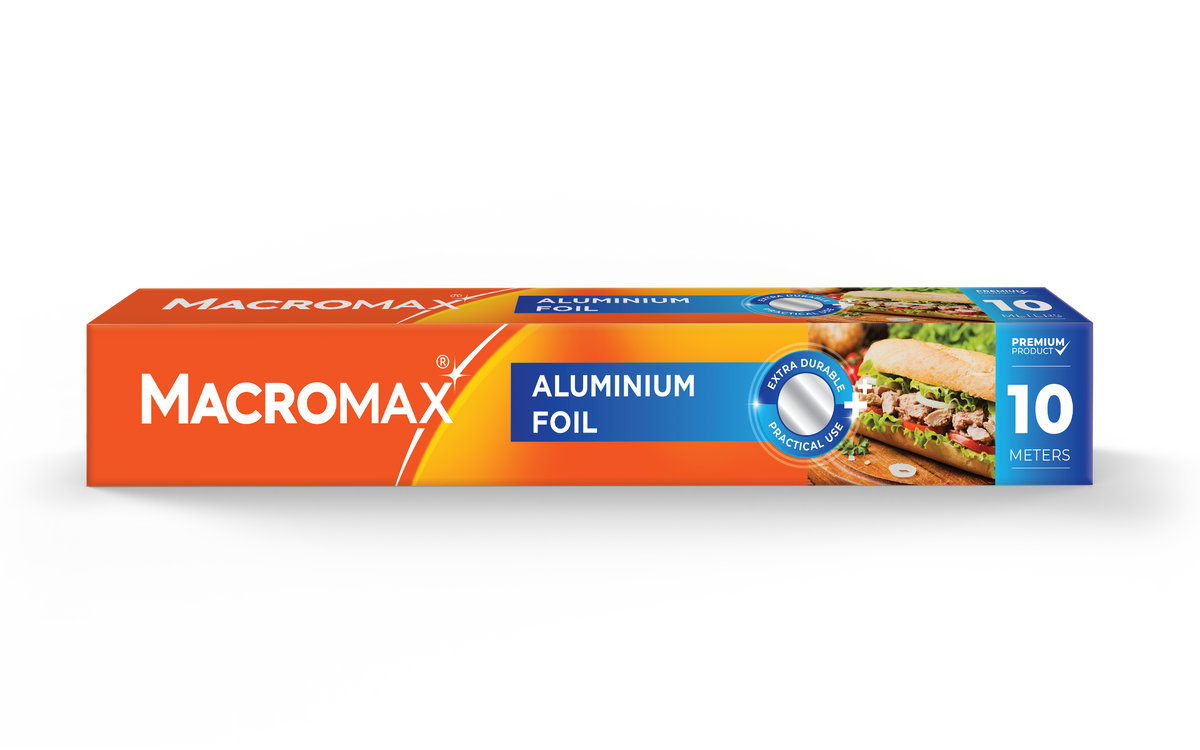 Folie de aluminiu MACROMAX 10m, 1 buc.