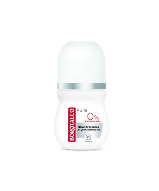Deodorant Roll-on Pure Clean Freshness 50ml, Borotalco