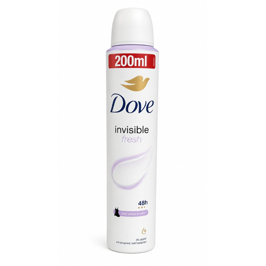 Deodorant spray Invisible Fresh, 200 ml, Dove Women
