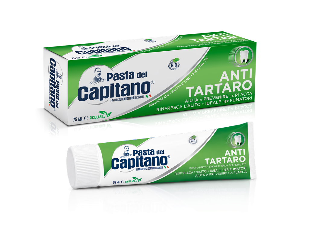 Pasta de dinti antitartru 75 ml- Pasta Del Capitano