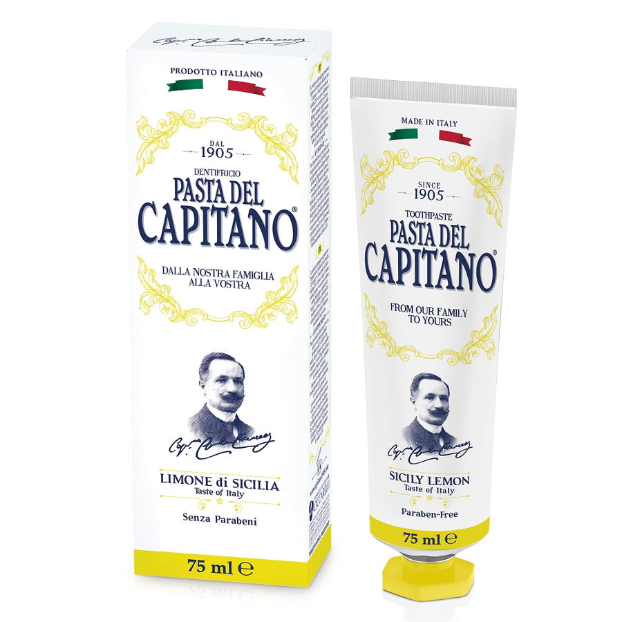 Pasta de dinti cu lamaie de Sicilia 75 ml- Pasta Del Capitano 1905