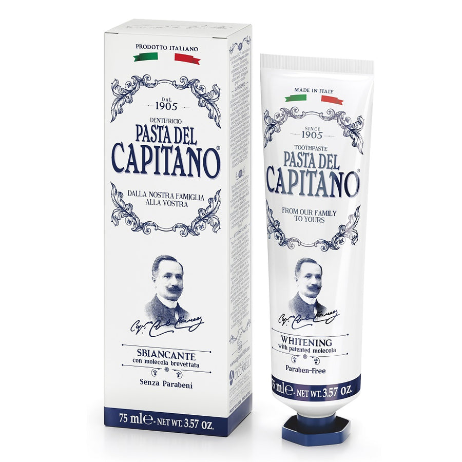 Pasta de dinti pentru albire 75 ml- Pasta Del Capitano 1905