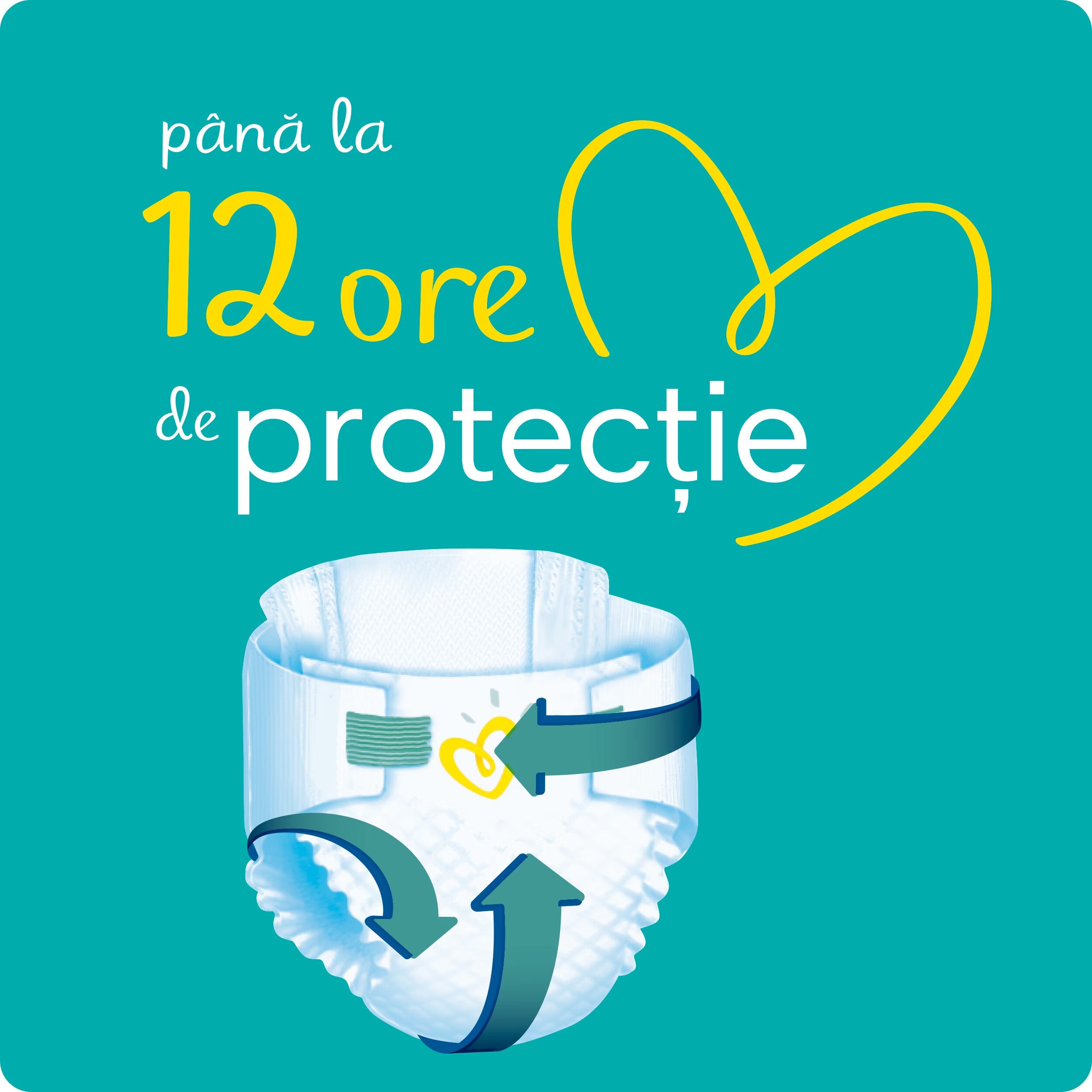 Scutece pentru bebeluși Pampers Active Baby, Mărimea 2, 4-8kg, 96 buc.