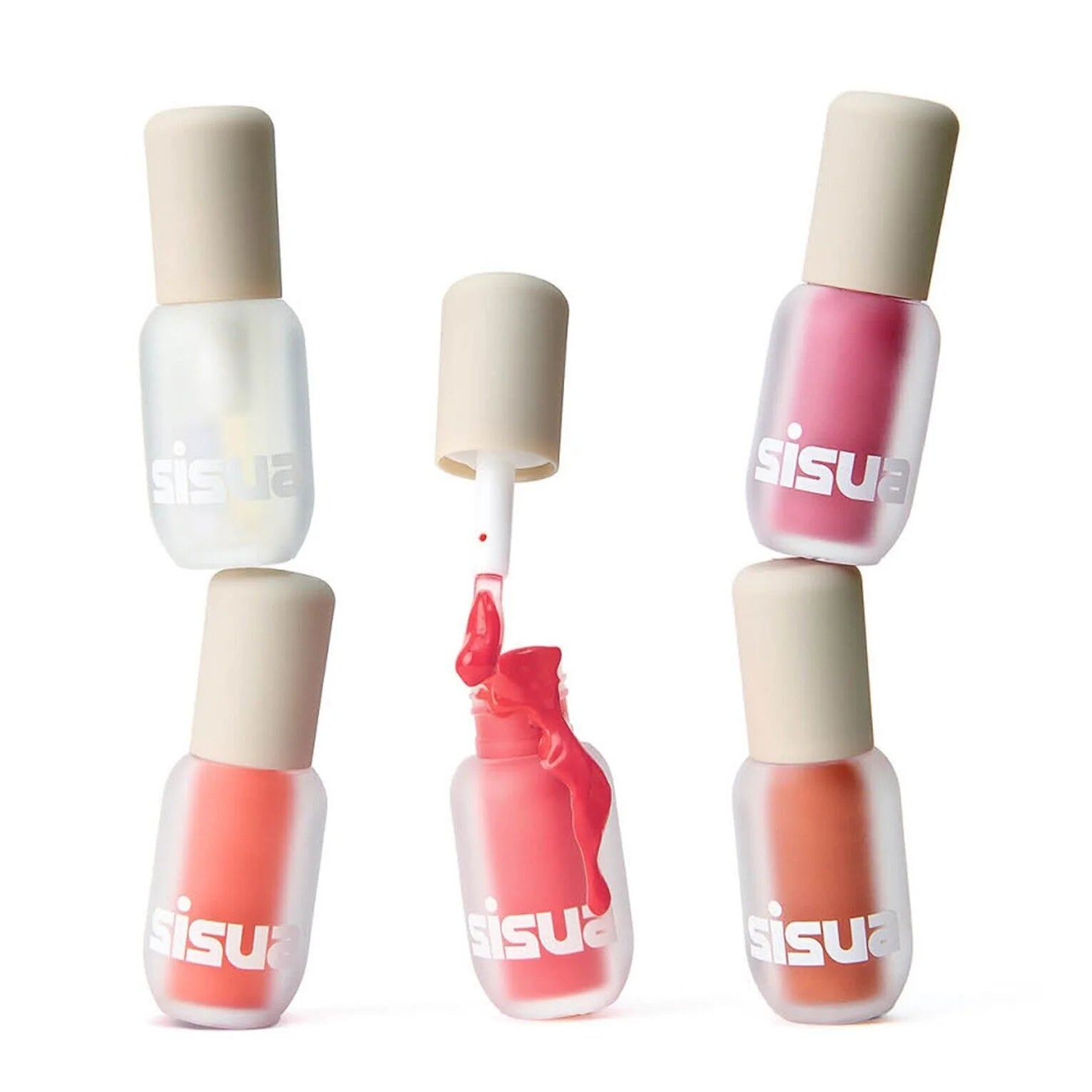 Unleashia Sisua Popcorn Syrup Lip Plumper N1 Strawberry Cream