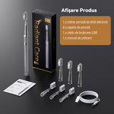 Periuta de dinti electrica, JTF Sonic, J30 (6 capete de periere) Silver