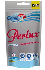 Detergent Perlux Super Compact pentru rufe albe, 2 buc.