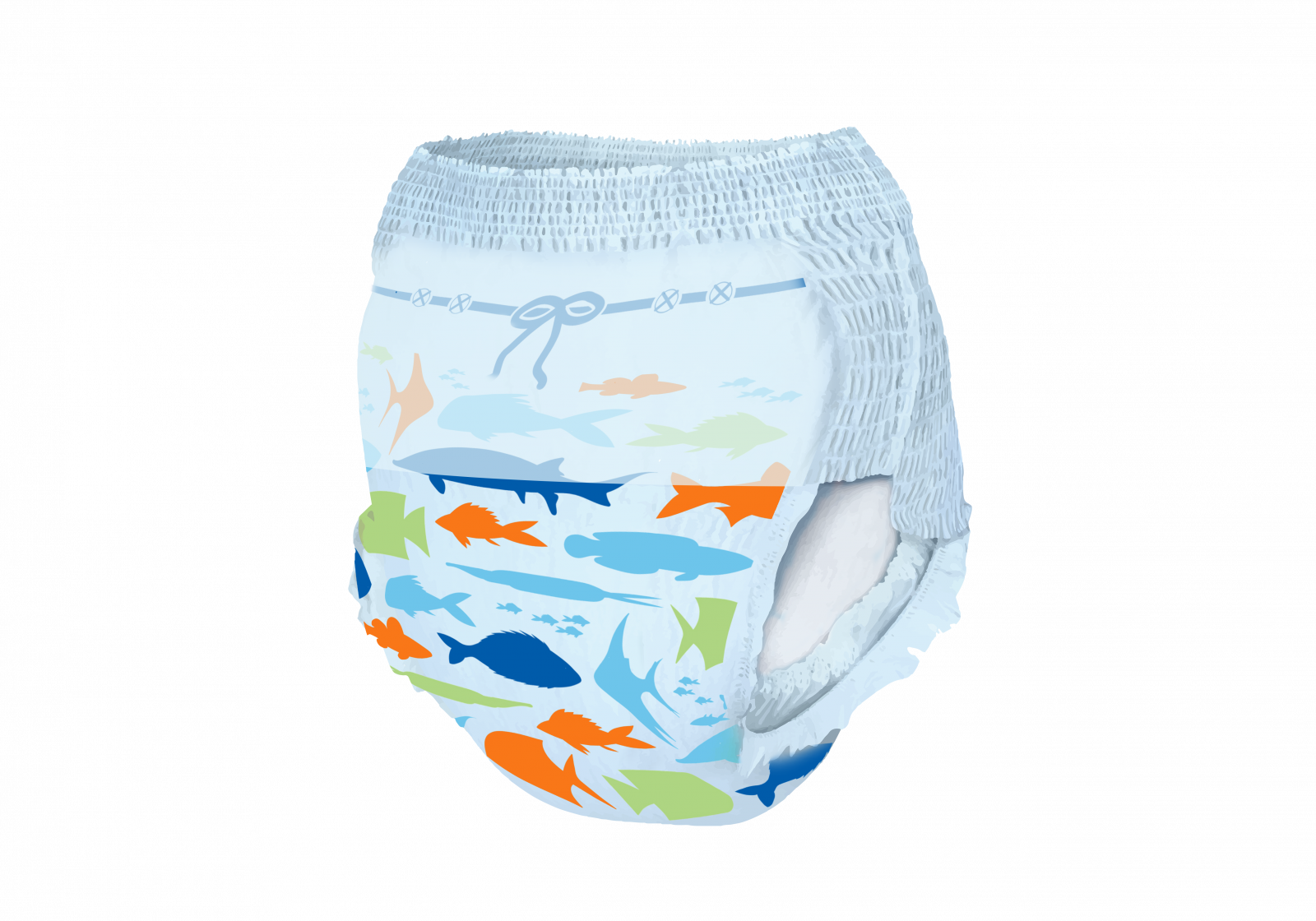 Scutece chilotel pentru apa Magics Pants Air Tubes Marime L, 14+ kg, 10 bucati