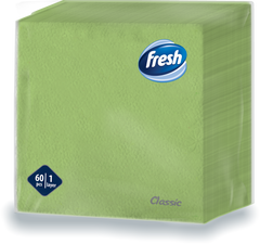 Servetele de masa Fresh Pastel Mix 60buc, 1 str., 33x33